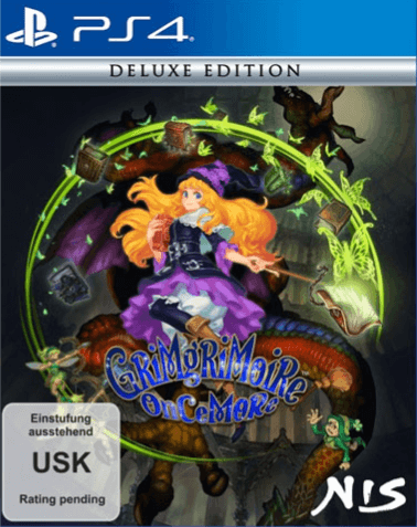 Grimgrimoire Oncemore: Deluxe Edition box art for Playstation 4